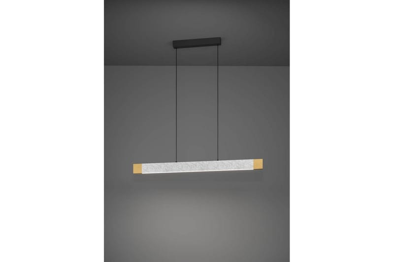 Takpendel Eglo Vallelado Avlång Svart/Grå Trä - Belysning & el - Inomhusbelysning & lampor - Taklampa & takbelysning - Pendellampor & hänglampor