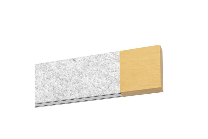 Takpendel Eglo Vallelado Avlång Svart/Grå Trä - Belysning & el - Inomhusbelysning & lampor - Taklampa & takbelysning - Pendellampor & hänglampor