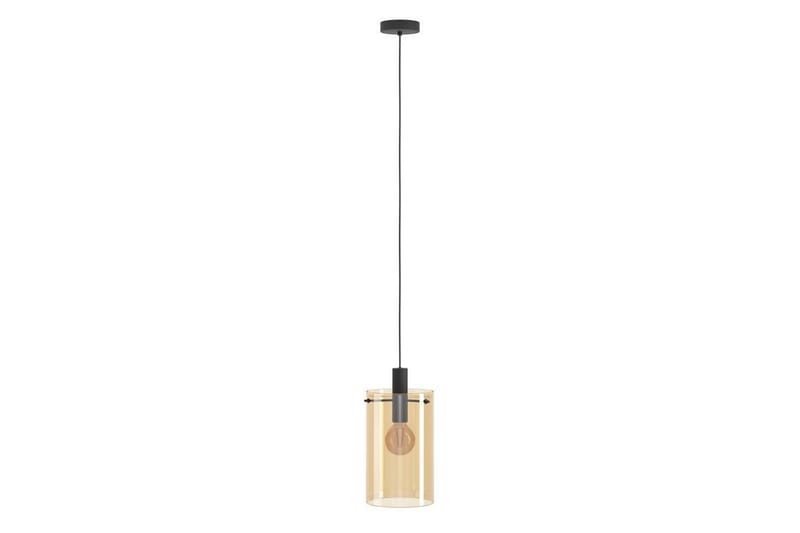 Takpendel Eglo Polverara Svart/Amber 1 Lampa - 1 Lampa - Belysning & el - Inomhusbelysning & lampor - Taklampa & takbelysning - Pendellampor & hänglampor