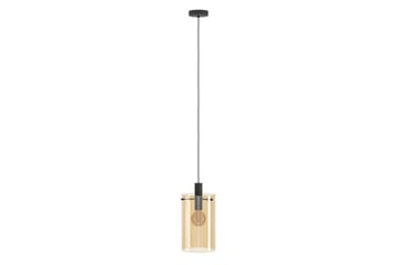 Takpendel Eglo Polverara Svart/Amber 1 Lampa - 1 Lampa - Belysning & el - Inomhusbelysning & lampor - Taklampa & takbelysning - Pendellampor & hänglampor