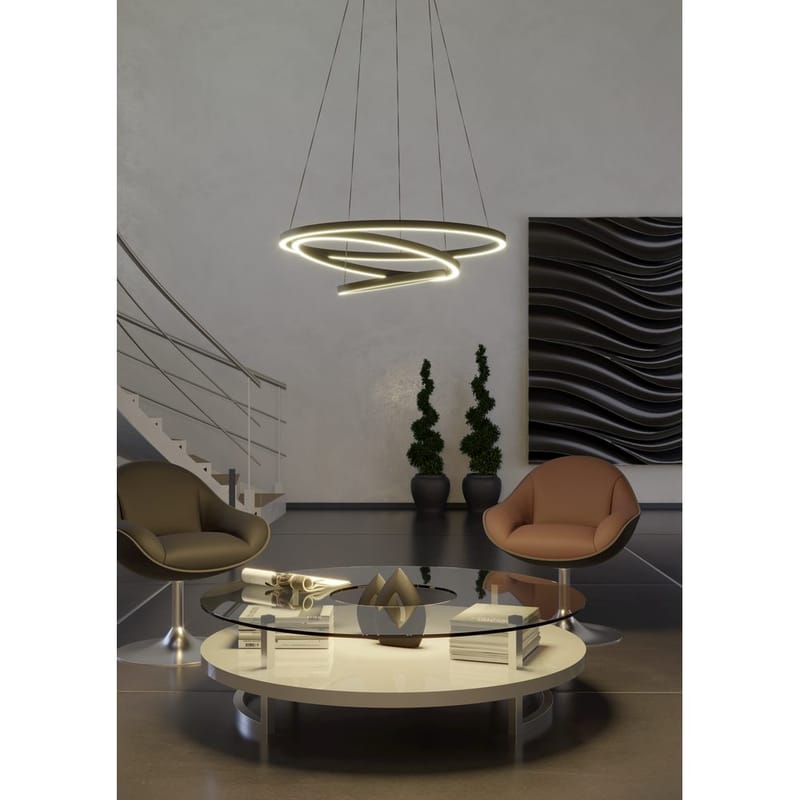 Takpendel Lobinero - Svart Vit - Belysning & el - Inomhusbelysning & lampor - Taklampa & takbelysning - Pendellampor & hänglampor