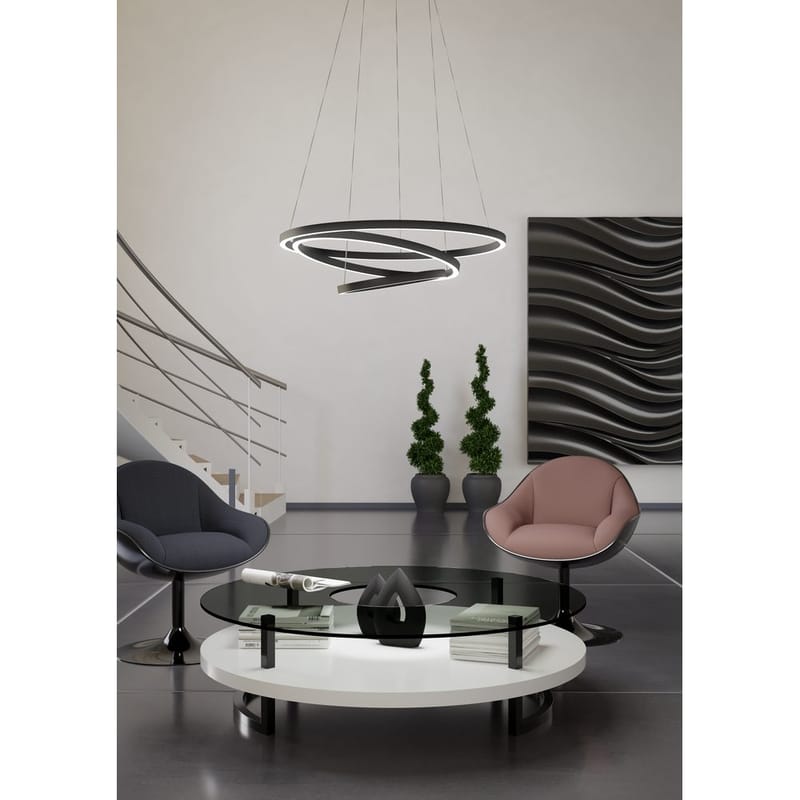 Takpendel Lobinero - Svart Vit - Belysning & el - Inomhusbelysning & lampor - Taklampa & takbelysning - Pendellampor & hänglampor