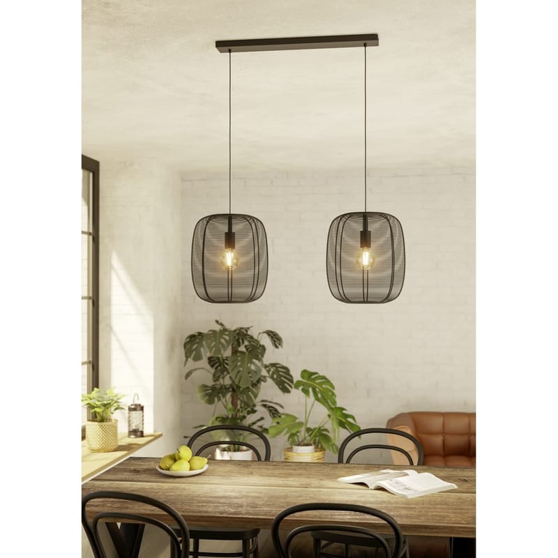 Takpendel Rinroe med 2 Lampor - 90 cm - Belysning & el - Inomhusbelysning & lampor - Taklampa & takbelysning - Pendellampor & hänglampor
