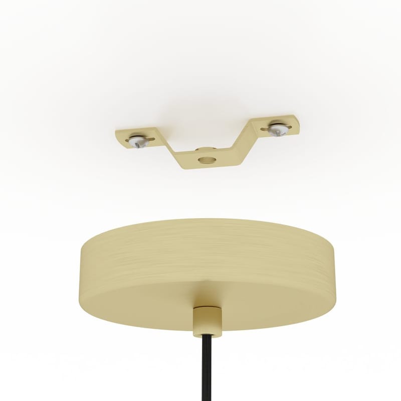 Takpendel Pozueta - Mässing-Borstad - Belysning & el - Inomhusbelysning & lampor - Taklampa & takbelysning - Pendellampor & hänglampor