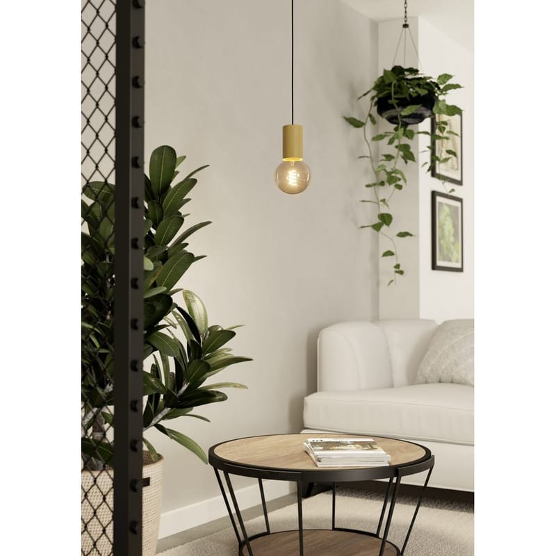 Takpendel Pozueta - Svart, Brun - Belysning & el - Inomhusbelysning & lampor - Taklampa & takbelysning - Pendellampor & hänglampor