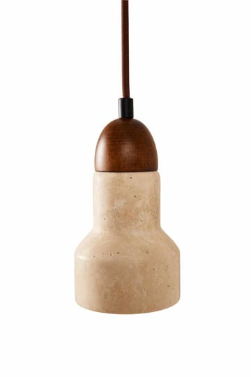 Talvenn Pendellampa - Beige Och Valnöt - Belysning & el - Inomhusbelysning & lampor - Taklampa & takbelysning - Pendellampor & hänglampor