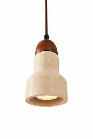 Talvenn Pendellampa - Beige Och Valnöt - Belysning & el - Inomhusbelysning & lampor - Taklampa & takbelysning - Pendellampor & hänglampor