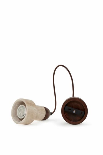 Talvenn Pendellampa - Beige Och Valnöt - Belysning & el - Inomhusbelysning & lampor - Taklampa & takbelysning - Pendellampor & hänglampor