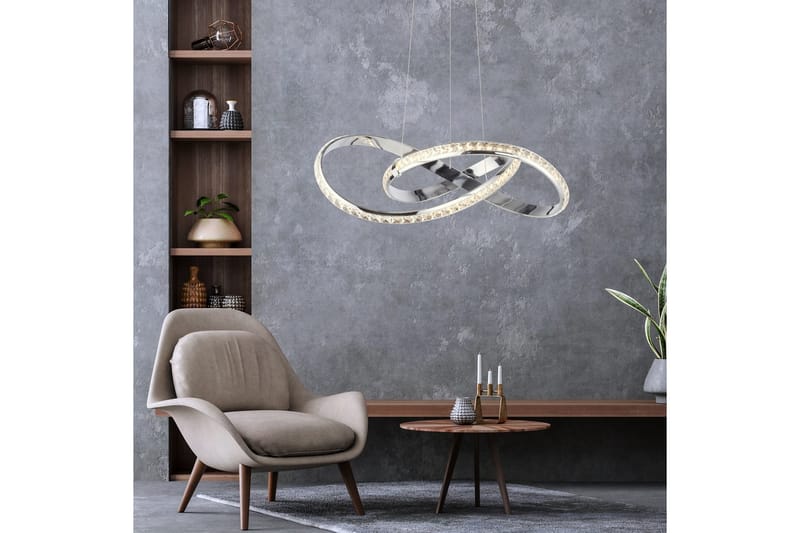 Tanyes Paul Neuhaus Taklampa - Chrome - Belysning & el - Inomhusbelysning & lampor - Taklampa & takbelysning - Pendellampor & hänglampor