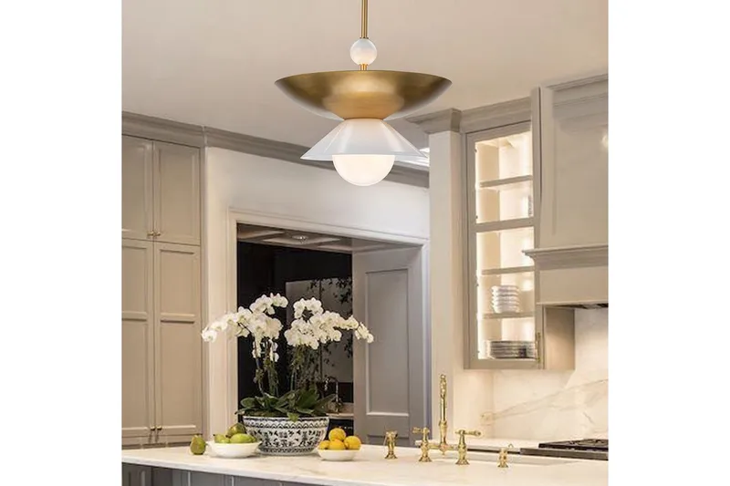 Tefat Quintiesse Taklampa - Brass - Belysning & el - Inomhusbelysning & lampor - Taklampa & takbelysning - Pendellampor & hänglampor