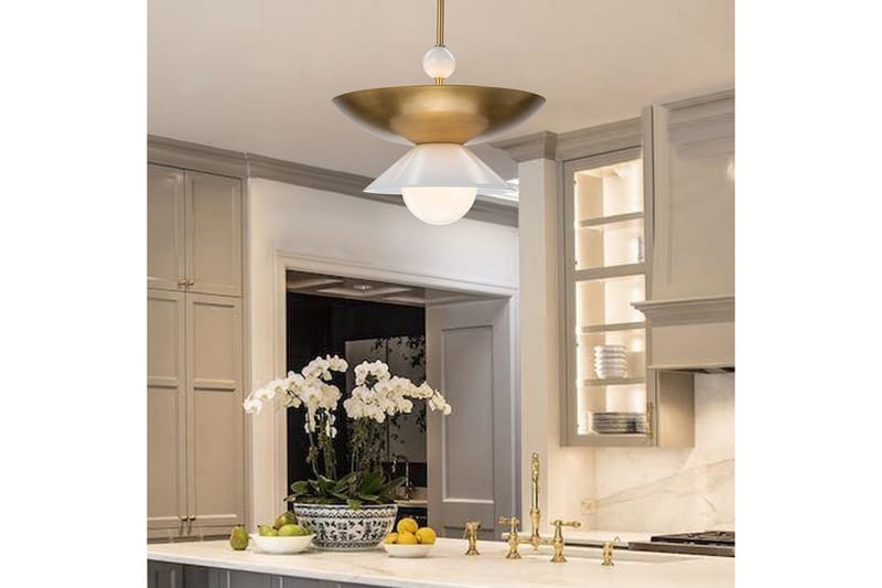 Tefat Quintiesse Taklampa - Brass - Belysning & el - Inomhusbelysning & lampor - Taklampa & takbelysning - Pendellampor & hänglampor