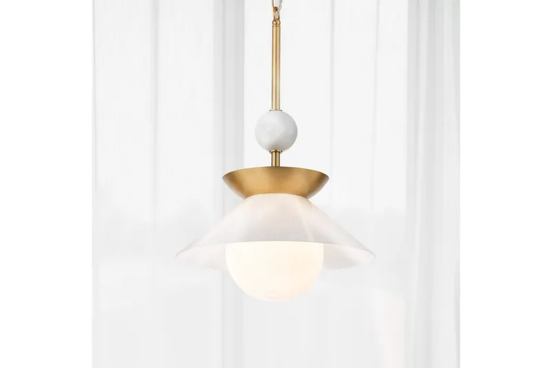 Tefat Quintiesse Taklampa - Brass - Belysning & el - Inomhusbelysning & lampor - Taklampa & takbelysning - Pendellampor & hänglampor