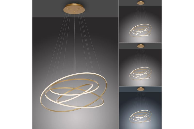 Tessara Paul Neuhaus Taklampa - Brass - Belysning & el - Inomhusbelysning & lampor - Taklampa & takbelysning - Pendellampor & hänglampor