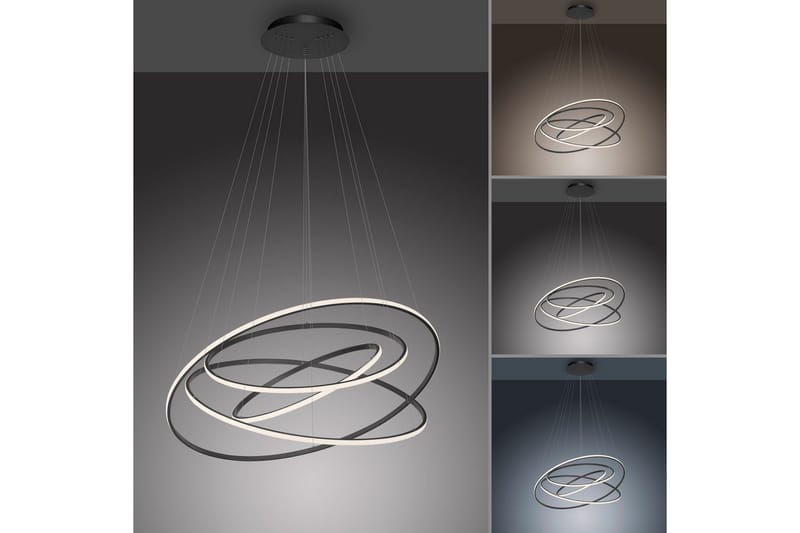 Tessara Paul Neuhaus Taklampa - Anthracite Grey - Belysning & el - Inomhusbelysning & lampor - Taklampa & takbelysning - Pendellampor & hänglampor