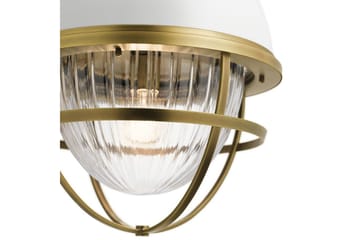 Tollis Kichler Taklampa - Brass||White - Belysning & el - Inomhusbelysning & lampor - Taklampa & takbelysning - Pendellampor & hänglampor