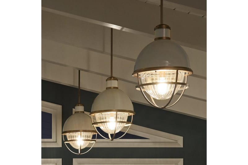 Tollis Kichler Taklampa - Brass||White - Belysning & el - Inomhusbelysning & lampor - Taklampa & takbelysning - Pendellampor & hänglampor