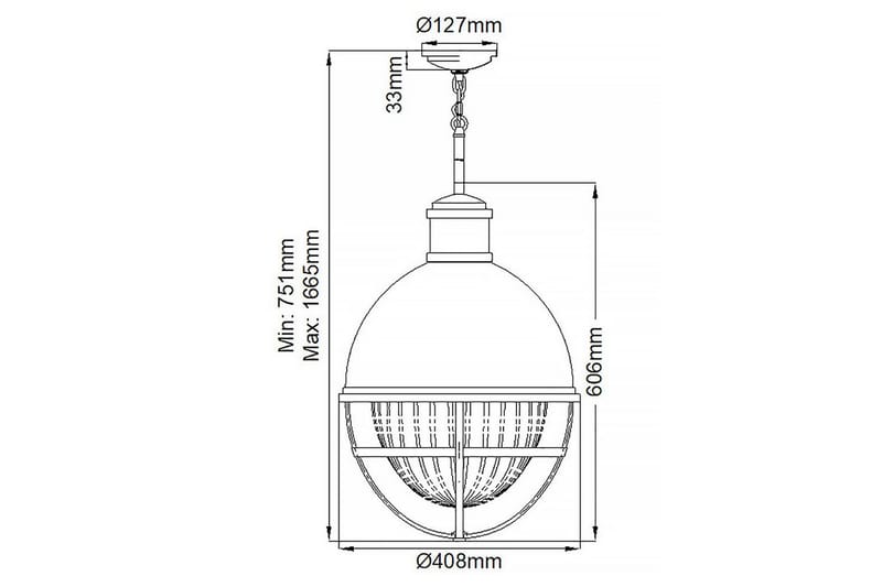 Tollis Kichler Taklampa - Brass||White - Belysning & el - Inomhusbelysning & lampor - Taklampa & takbelysning - Pendellampor & hänglampor