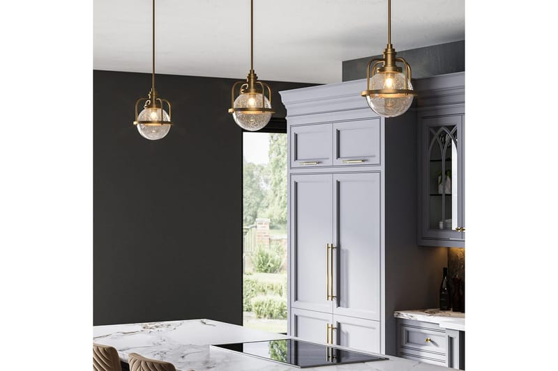 Triocent Kichler Taklampa - Brass - Belysning & el - Inomhusbelysning & lampor - Taklampa & takbelysning - Pendellampor & hänglampor