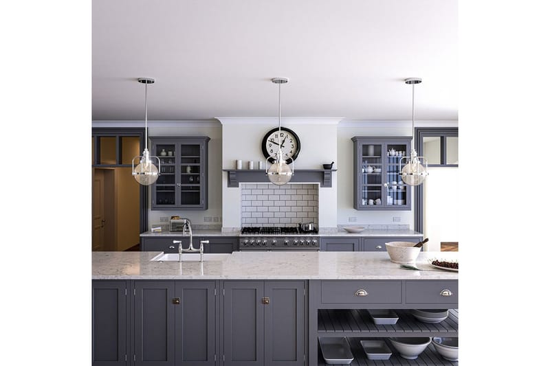 Triocent Kichler Taklampa - Silver - Belysning & el - Inomhusbelysning & lampor - Taklampa & takbelysning - Pendellampor & hänglampor