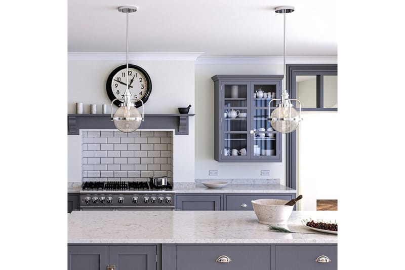 Triocent Kichler Taklampa - Silver - Belysning & el - Inomhusbelysning & lampor - Taklampa & takbelysning - Pendellampor & hänglampor