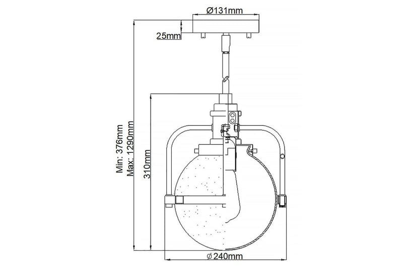Triocent Kichler Taklampa - Silver - Belysning & el - Inomhusbelysning & lampor - Taklampa & takbelysning - Pendellampor & hänglampor
