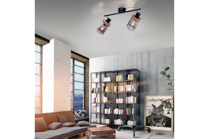 Vägg- och taklampa Pasqual - 30x24x64 cm - Belysning & el - Inomhusbelysning & lampor - Taklampa & takbelysning - Pendellampor & hänglampor