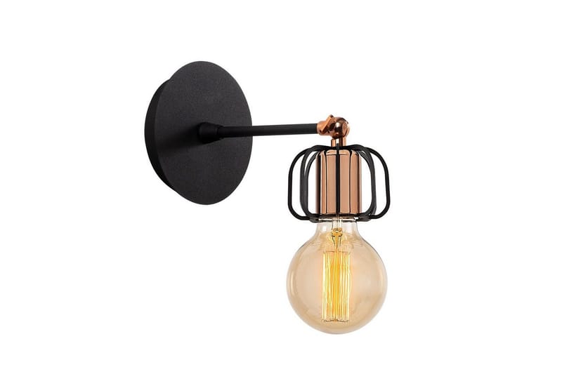 Vägglampa Griffin Inramad Svart - Svart - Belysning & el - Inomhusbelysning & lampor - Taklampa & takbelysning - Pendellampor & hänglampor