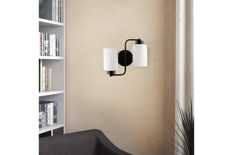 Vägglampa Jaska Två Svart - Svart - Belysning & el - Inomhusbelysning & lampor - Taklampa & takbelysning - Pendellampor & hänglampor