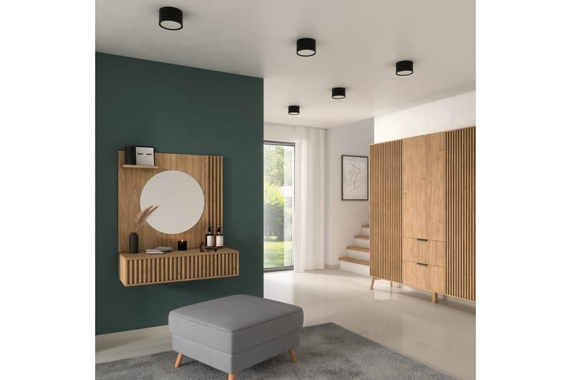 Vallum Plafond Rund - Svart - Belysning & el - Inomhusbelysning & lampor - Taklampa & takbelysning - Plafond