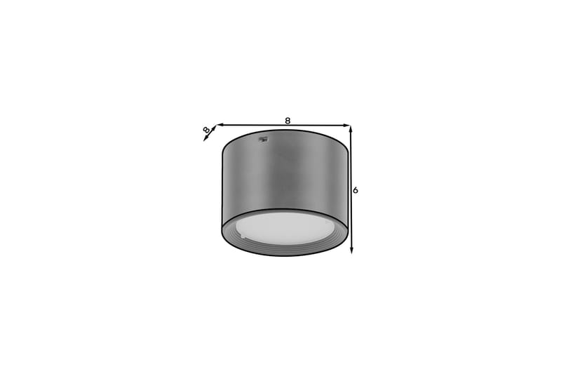 Vallum Plafond Rund - Svart - Belysning & el - Inomhusbelysning & lampor - Taklampa & takbelysning - Plafond