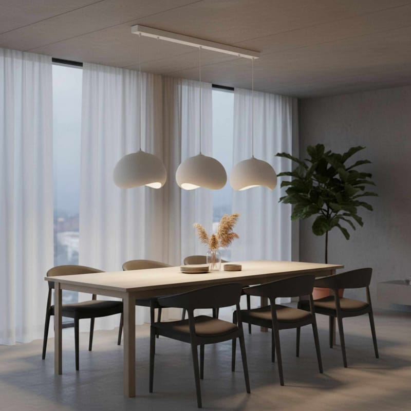 Vyrel Pendellampa - Vit - Belysning & el - Inomhusbelysning & lampor - Taklampa & takbelysning - Kristallkrona & takkrona