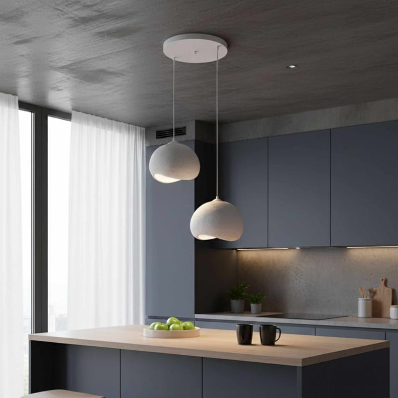 Vyrel Pendellampa - Liljevit - Belysning & el - Inomhusbelysning & lampor - Taklampa & takbelysning - Kristallkrona & takkrona