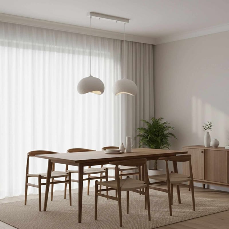 Vyrel Pendellampa - Vit - Belysning & el - Inomhusbelysning & lampor - Taklampa & takbelysning - Kristallkrona & takkrona