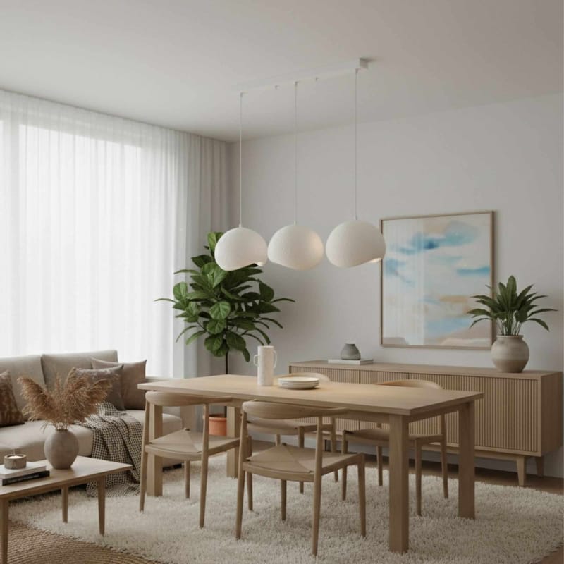 Vyrel Pendellampa - Vit - Belysning & el - Inomhusbelysning & lampor - Taklampa & takbelysning - Kristallkrona & takkrona