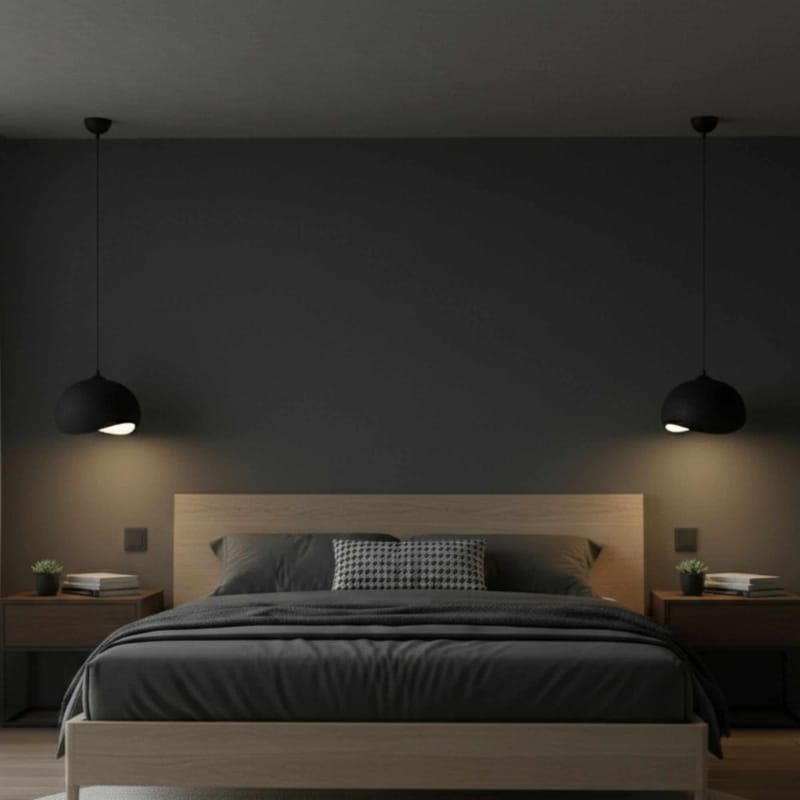 Vyrel Pendellampa - Svart - Belysning & el - Inomhusbelysning & lampor - Taklampa & takbelysning - Kristallkrona & takkrona