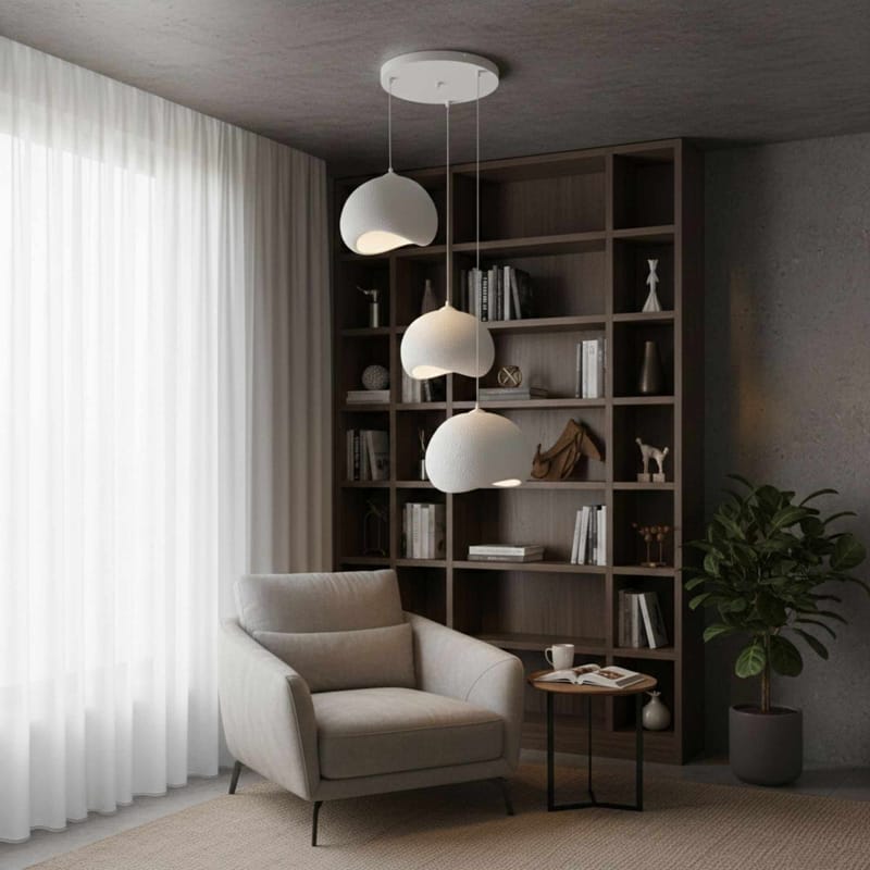 Vyrel Pendellampa - Vit - Belysning & el - Inomhusbelysning & lampor - Taklampa & takbelysning - Kristallkrona & takkrona