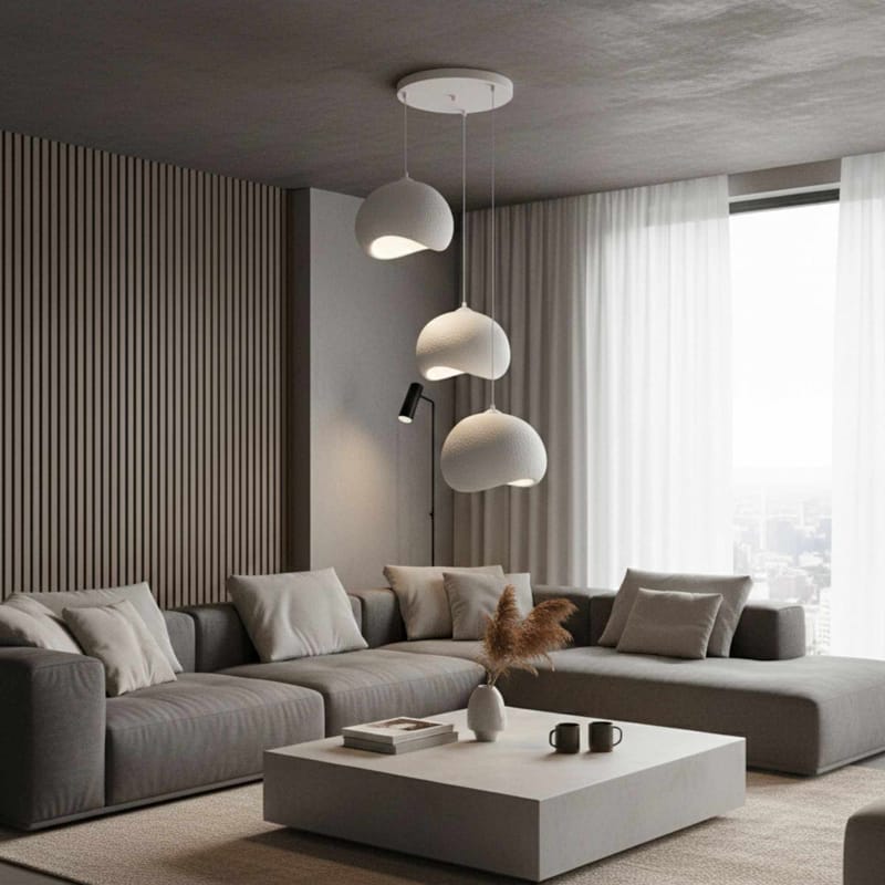 Vyrel Pendellampa - Vit - Belysning & el - Inomhusbelysning & lampor - Taklampa & takbelysning - Kristallkrona & takkrona