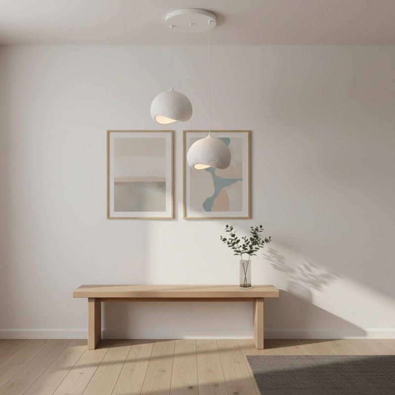 Vyrel Pendellampa - Liljevit - Belysning & el - Inomhusbelysning & lampor - Taklampa & takbelysning - Kristallkrona & takkrona