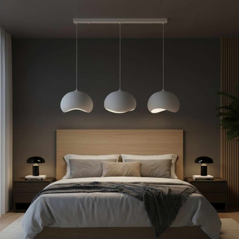 Vyrel Pendellampa - Vit - Belysning & el - Inomhusbelysning & lampor - Taklampa & takbelysning - Kristallkrona & takkrona