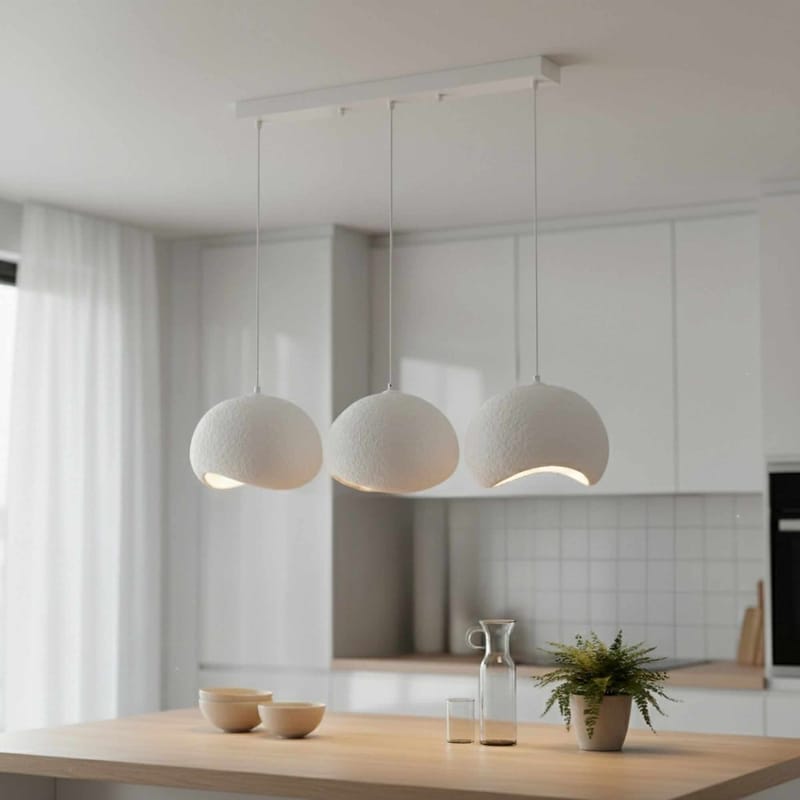 Vyrel Pendellampa - Vit - Belysning & el - Inomhusbelysning & lampor - Taklampa & takbelysning - Kristallkrona & takkrona