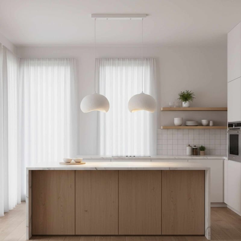 Vyrel Pendellampa - Vit - Belysning & el - Inomhusbelysning & lampor - Taklampa & takbelysning - Kristallkrona & takkrona