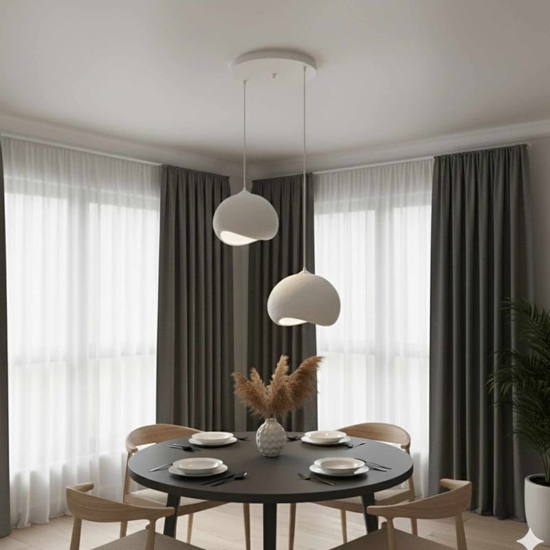 Vyrel Pendellampa - Liljevit - Belysning & el - Inomhusbelysning & lampor - Taklampa & takbelysning - Kristallkrona & takkrona