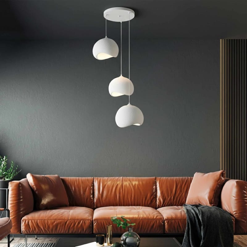 Vyrel Pendellampa - Vit - Belysning & el - Inomhusbelysning & lampor - Taklampa & takbelysning - Kristallkrona & takkrona