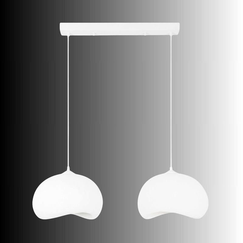 Vyrel Pendellampa - Vit - Belysning & el - Inomhusbelysning & lampor - Taklampa & takbelysning - Kristallkrona & takkrona