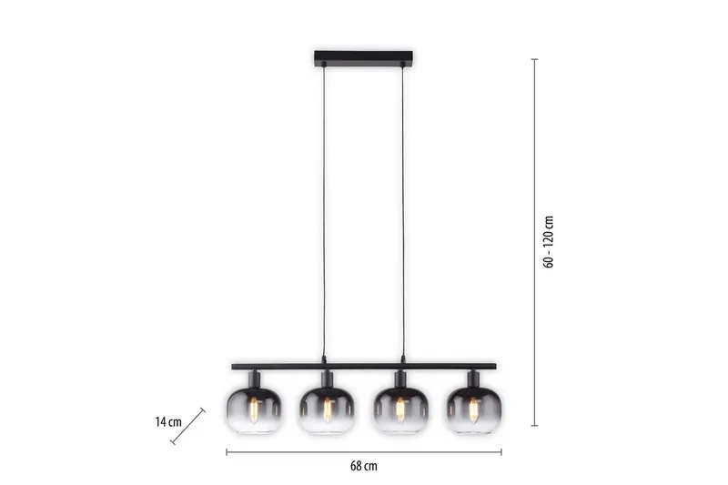 Zea Just Light Taklampa - Black - Belysning & el - Inomhusbelysning & lampor - Taklampa & takbelysning - Pendellampor & hänglampor