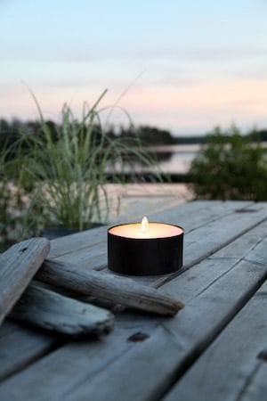 Torch Candle LED Ljus 10.5 cm - svart - Belysning & el - Inomhusbelysning & lampor - Dekorationsbelysning