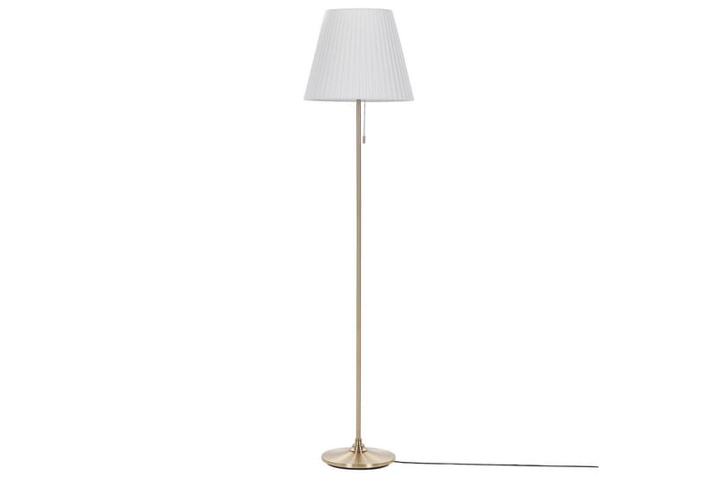 Toryl Golvlampa 148 cm - Mässing/Vit - Belysning & el - Inomhusbelysning & lampor - Sovrumslampa