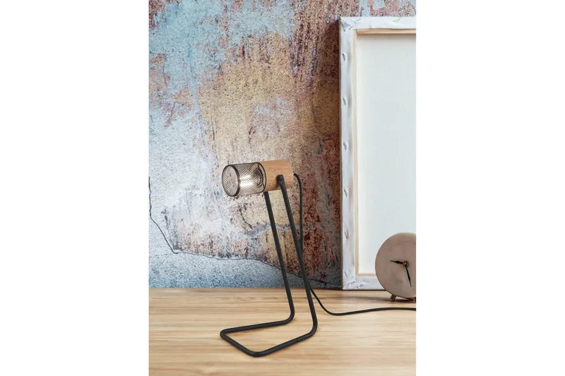 Tosh Bordslampa E27 mattsvart - Natur/Matt svart - Belysning & el - Inomhusbelysning & lampor - Bordslampor - Skrivbordslampa