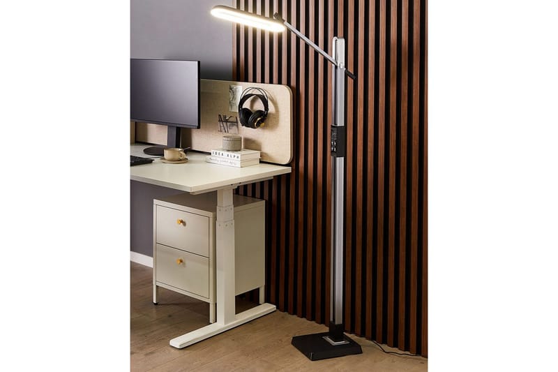 Tyrekli Golvlampa 144 cm - Mörkgrå - Belysning & el - Inomhusbelysning & lampor - Sovrumslampa