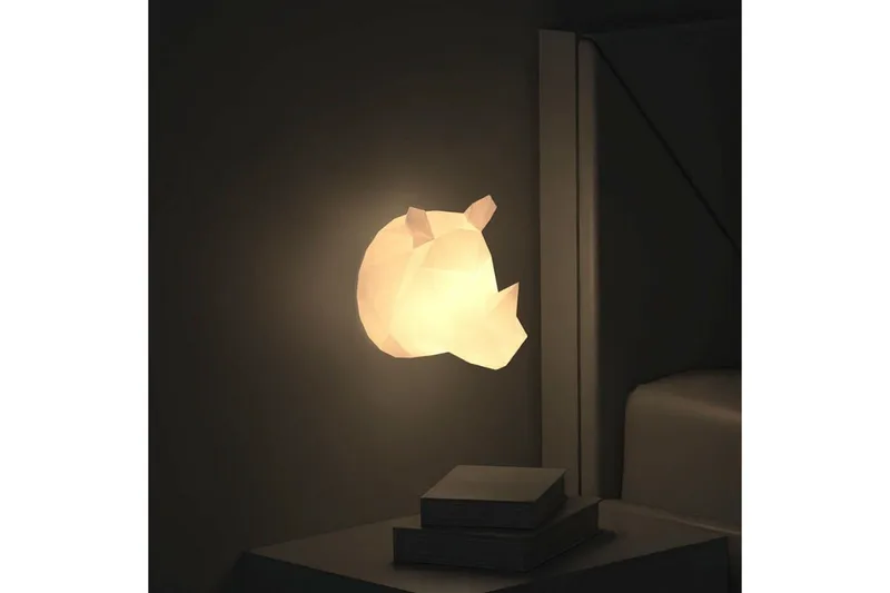 Vägg Nattlampa Mobility On Board Noshörning Multicolor - Multifärgad - Belysning & el - Inomhusbelysning & lampor - Dekorationsbelysning